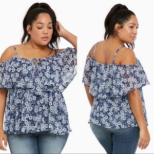 Torrid Size 3 cold shoulder top